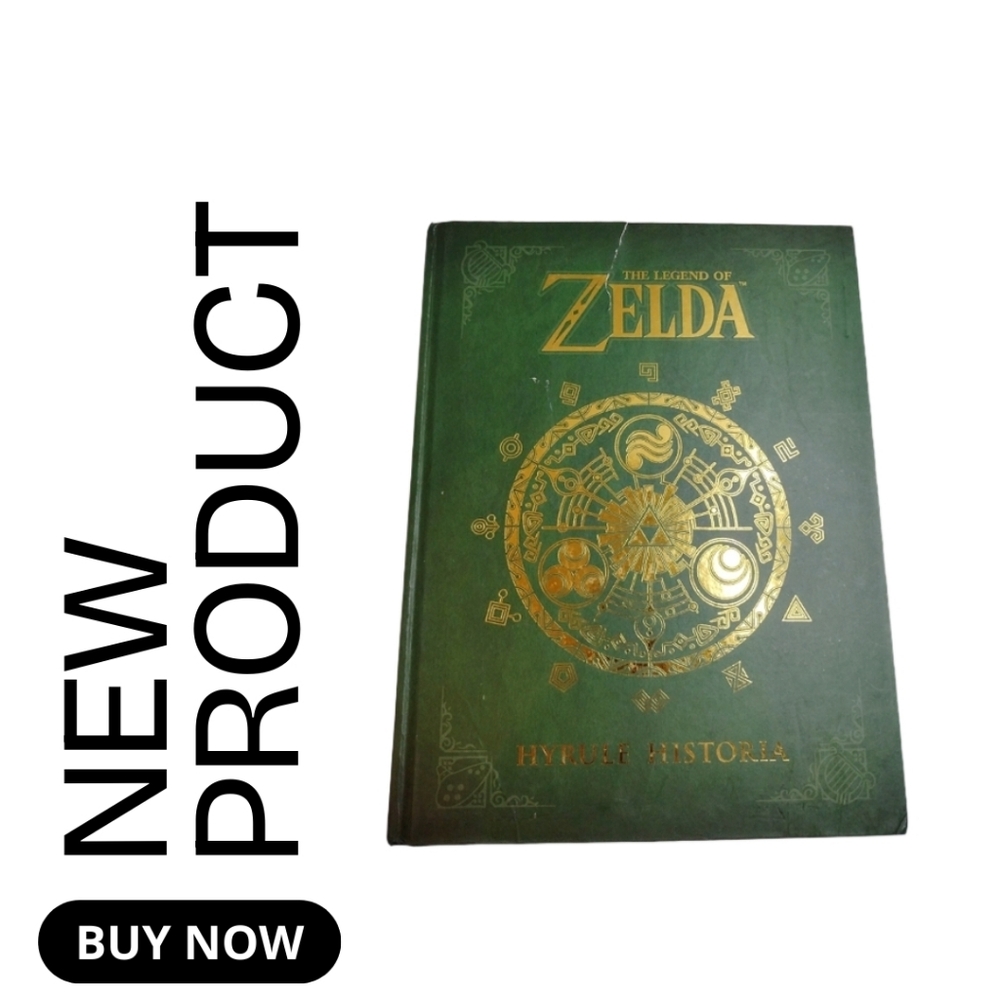 Zelda Hyrule Historia Green and Gold Edition Book
